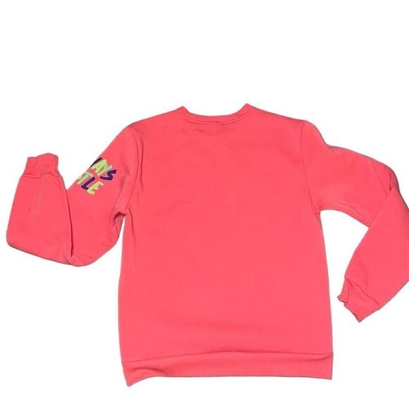 Unisex Peach Lion Sweatshirt - Picture 2 of 9